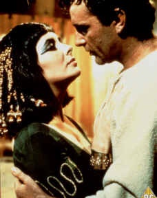 Photo:  Cleopatra (1963) Richard Burton and Elizabeth Taylor